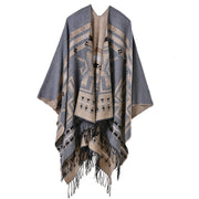 Air Conditioning Blankets, Cashmere Thick Scarves, Warm Cloaks, Travel Ethnic Cloaks For Men And Women