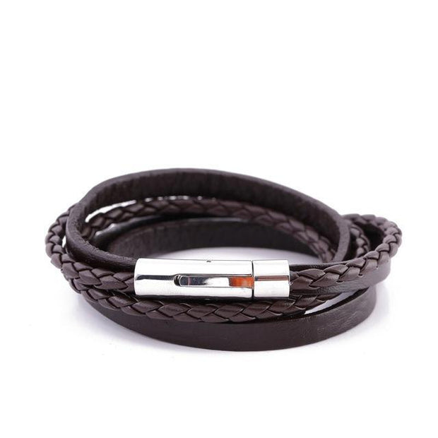 Multiple Layers Leather Bracelet
