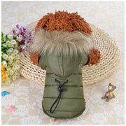 Pet down cotton clothing