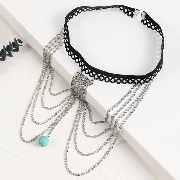 Bohemian Long Chain With Multiple Layers