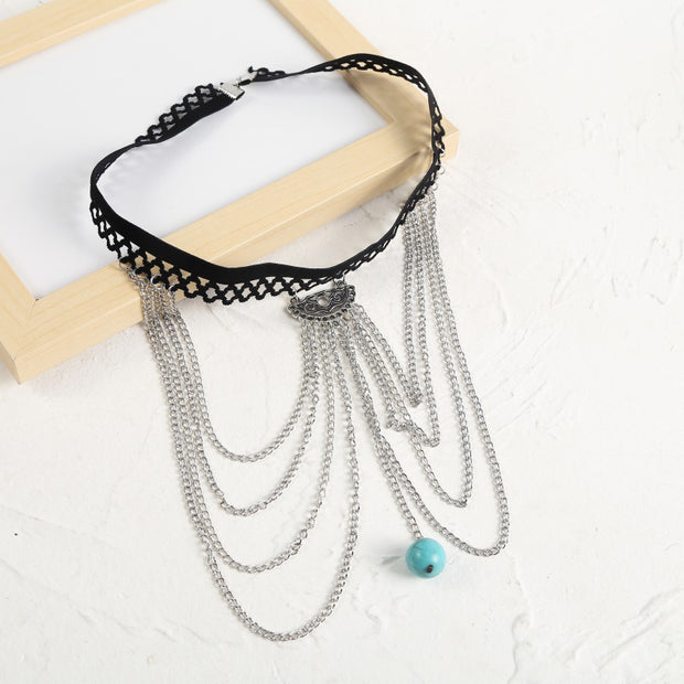 Bohemian Long Chain With Multiple Layers