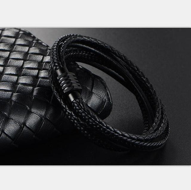 Multiple Layers Leather Bracelet