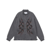 Men's Clothing Street High Street Printed Jacket Coat