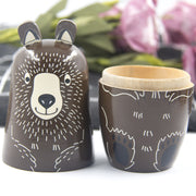 Matryoshka Cartoon Brown Bear Five Layers