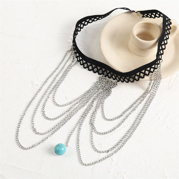 Bohemian Long Chain With Multiple Layers
